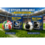 Wholesale Football Fidget Keychain Portable Soccer Souvenir with National Flags for Fans Promotional Gifts