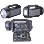 Custom Eco-Friendly Steel Flashlight & Toolbox Set LED Tool Kit for DIY Projects Outdoor Activities Promotional Gifts