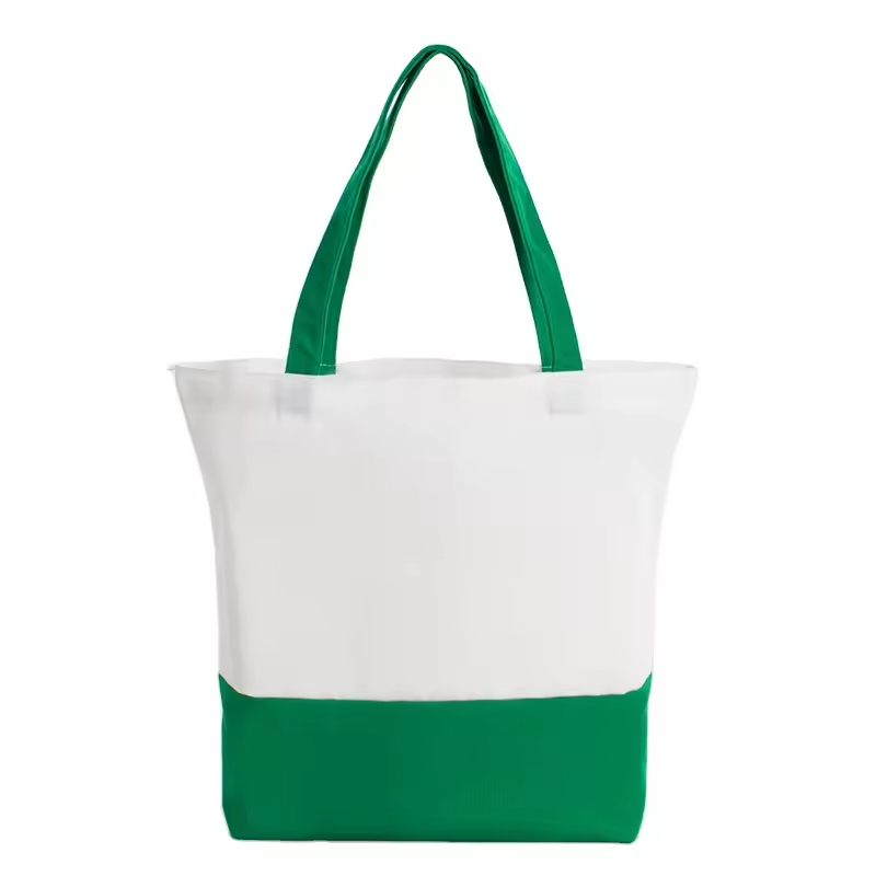 도매 휴대용 식료품 가방, 재사용 가능 접이식 쇼핑 토트백, 면 캔버스 가방 (맞춤 로고 인쇄 가능)