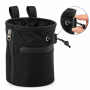 Custom 420D Ripstop Oxford Climbing Chalk Bag with Adjustable Waist Belt Outdoor Rock Climbing Chalk Pouch
