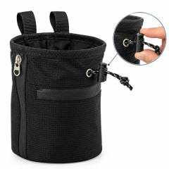 Custom 420D Ripstop Oxford Climbing Chalk Bag with Adjustable Waist Belt Outdoor Rock Climbing Chalk Pouch