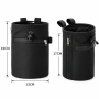 Custom 420D Ripstop Oxford Climbing Chalk Bag with Adjustable Waist Belt Outdoor Rock Climbing Chalk Pouch