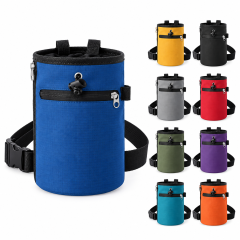 Custom 420D Ripstop Oxford Climbing Chalk Bag with Adjustable Waist Belt Outdoor Rock Climbing Chalk Pouch Custom 420D Ripstop Oxford Climbing Chalk Bag with Adjustable Waist Belt Outdoor Rock Climbing Chalk Pouch