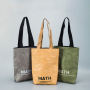 Eco Friendly Custom Logo Reusable Shopping Bags Light Waterproof Dupont Tyvek Paper Grocery Bag