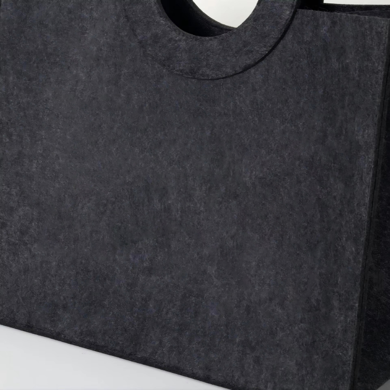 Wholesale Customizable Designer Felt Tote Bag Fashionable Plain Recycled Organizer Storage With Logo Print Jewelry Gifts Packing