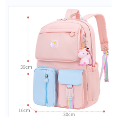 Girls lightweight kiddie ridge and weight students Bag reduction Children School Bags backpack