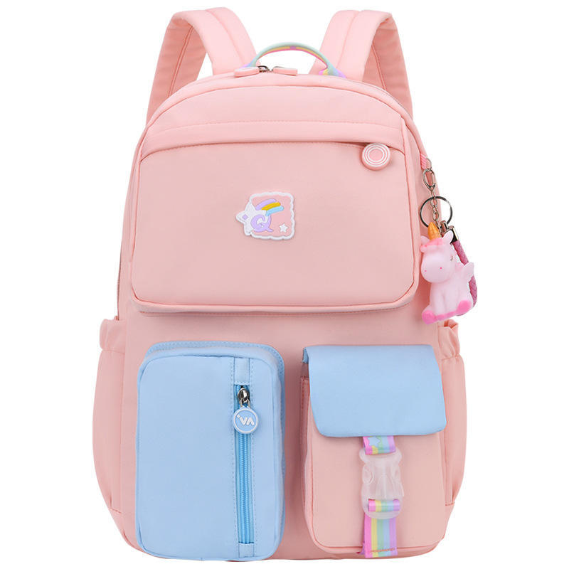 Girls lightweight kiddie ridge and weight students Bag reduction Children School Bags backpack
