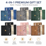 Custom Logo Business Gift Set 4pcs Notebook Pen USB Flash Drive Set Premium Corporate Promotional Gifts for Clients