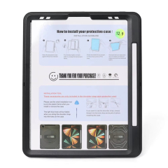 OEM ODM Custom Logo Heavy Duty Rugged Tablet Case for iPad 10 Generation 10.9 Inch Shockproof TPU PC 3 in 1 Protective Cover