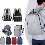 2023 new custom college luxury student waterproof business mens computer usb school backbags back pack bag laptop backpack