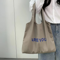Canvas Tote Women's Bag Cotton Cloth Shoulder Shopper Bags for Woman 2025 Japanese Girl Student Book Bag Eco Shopping Handbags