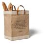 Wholesale Large Capacity Jute Tote Bag with Reinforced Handles Waterproof, Foldable Eco-Friendly