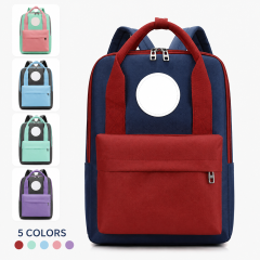 Minimalist Student Backpack 600D Waterproof Ultra-Light School Backpack Daypack Multi-Color Custom Minimalist Student Backpack 600D Waterproof Ultra-Light School Backpack Daypack Multi-Color Custom