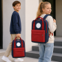 Minimalist Student Backpack 600D Waterproof Ultra-Light School Backpack Daypack Multi-Color Custom