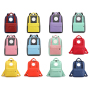 Minimalist Student Backpack 600D Waterproof Ultra-Light School Backpack Daypack Multi-Color Custom