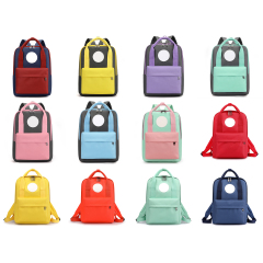 Minimalist Student Backpack 600D Waterproof Ultra-Light School Backpack Daypack Multi-Color Custom