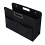 Wholesale Custom Cosmetic Felt Organizer - Waterproof Makeup Bag Insert with Mirror