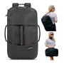 Professional Carry-On Duffel Bag 40L Expandable Luggage 