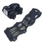 Car-Shaped 15-Piece Eco-Friendly Steel & ABS Tool Set Flashlight Handheld Lamp Home Tool Creative Promotional Gift Set
