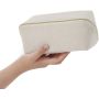 2025 New Design Cosmetic Bag for Women Waterproof Cotton Linen Fabric Makeup Pouch Small Pen Pencil Case