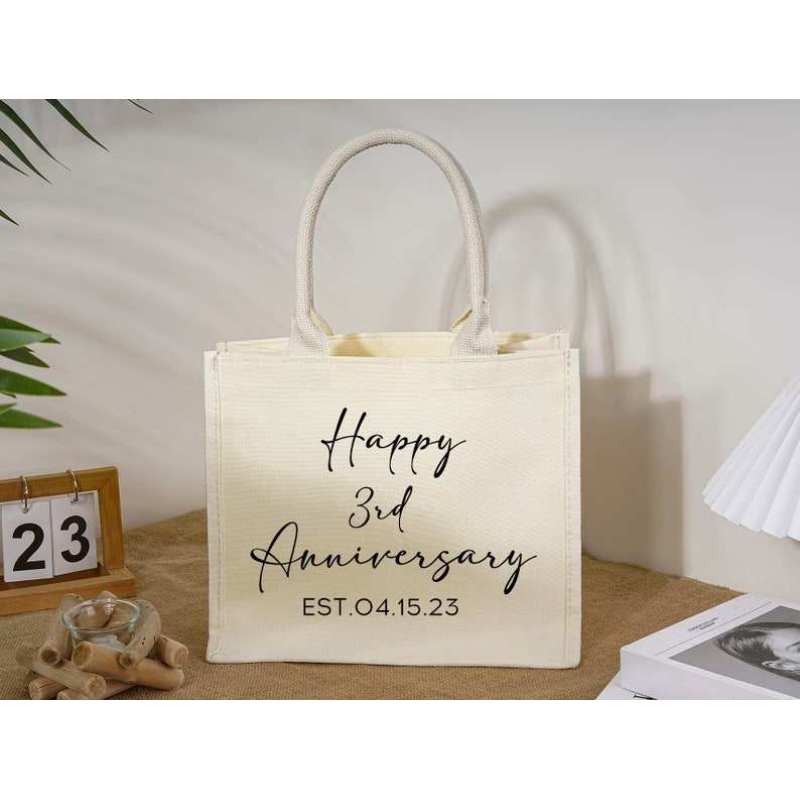 Custom logo waterproof laminated cotton canvas gift promotional shopping tote bag beach bag