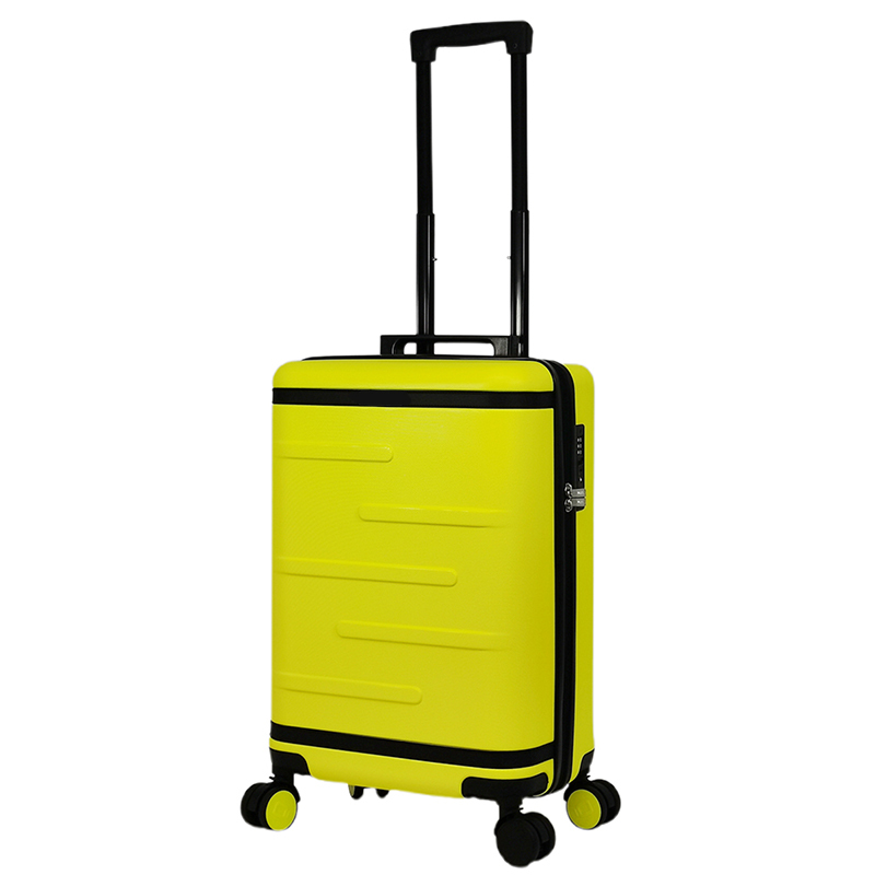 حقيبة سفر بعجلات صلبة ABS بشعار مخصص من الشركة المصنعة OEM مع سحاب وقفل TSA