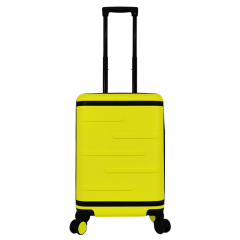 OEM Manufacturer Custom Logo ABS Hard Shell Trolley Case Travel Zipper Suitcase Luggage With Tsa Lock