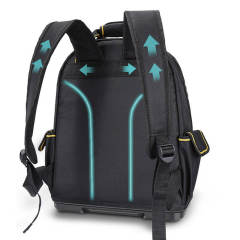 Latest Design Multi-Purpose Functional Durable Hard Base Custom Heavy Duty Electricians Tool Bag Backpack