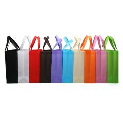 Custom Reusable Non Woven Tote Bag – Foldable Promotional Shopping Bag for School and Event Use