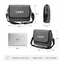 Custom Logo 15.6 Inch Messenger Laptop Bag Wholesale 600D Polyester Business Briefcase for Corporate Gifts