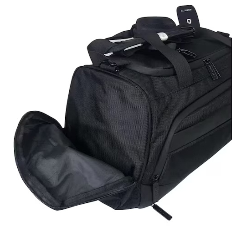 Waterproof Sports Duffle Bag With Shoe Compartment Large Travel Weekender Shoulder Backpack for Men