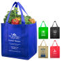 Reusable Non Woven Handbag with Custom Logo – Foldable Shopping Tote for Fruit, Vegetables, and Gifts
