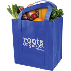 Reusable Non Woven Handbag with Custom Logo – Foldable Shopping Tote for Fruit, Vegetables, and Gifts