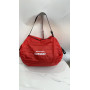 Large-Capacity Foldable Shopping Bag Thick Polyester Handbag Zipper Fashionable Convenient Travel Storage Washable Reusable