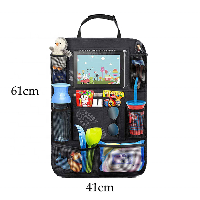 Large Capacity Car Seat Back Hanging Storage Bag, Space-Saving  Easy to Install