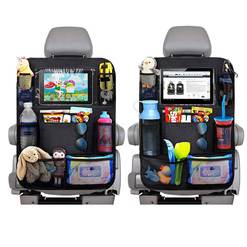 Large Capacity Car Seat Back Hanging Storage Bag, Space-Saving  Easy to Install