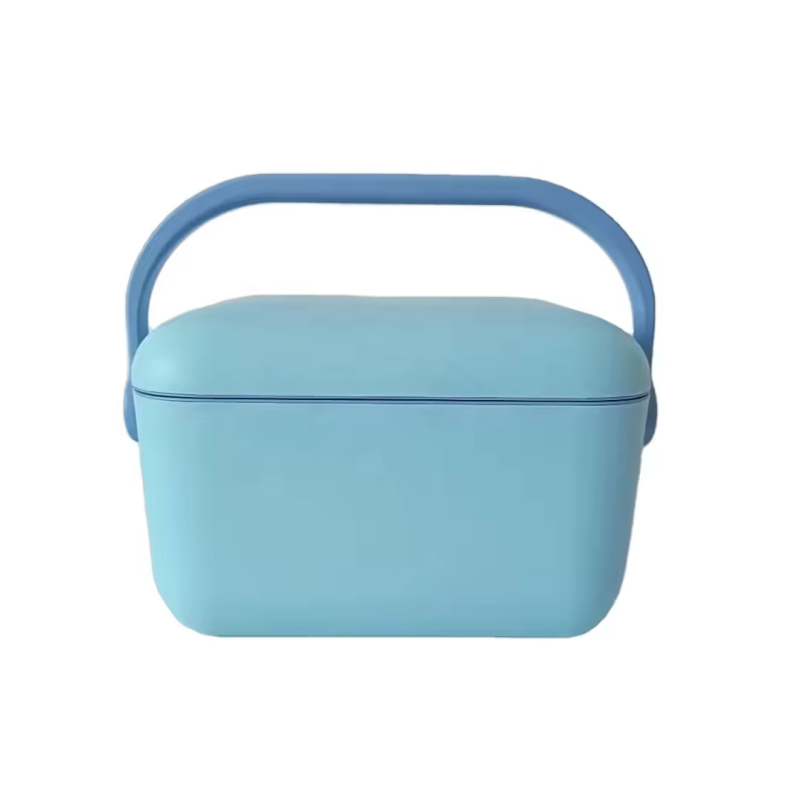 Plastic Cooler 5L Small Ice Bucket Box With logo Promotion for Mini Cooler Picnic Sports Hard Food Cooler Keep Item Cooling