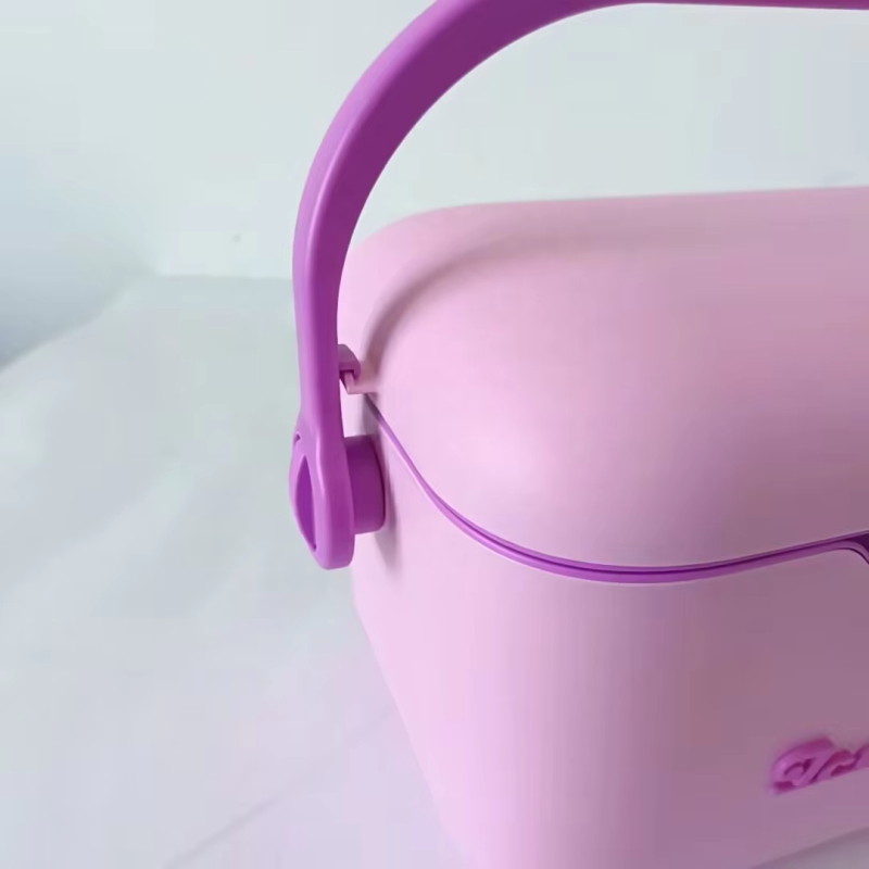 Plastic Cooler 5L Small Ice Bucket Box With logo Promotion for Mini Cooler Picnic Sports Hard Food Cooler Keep Item Cooling