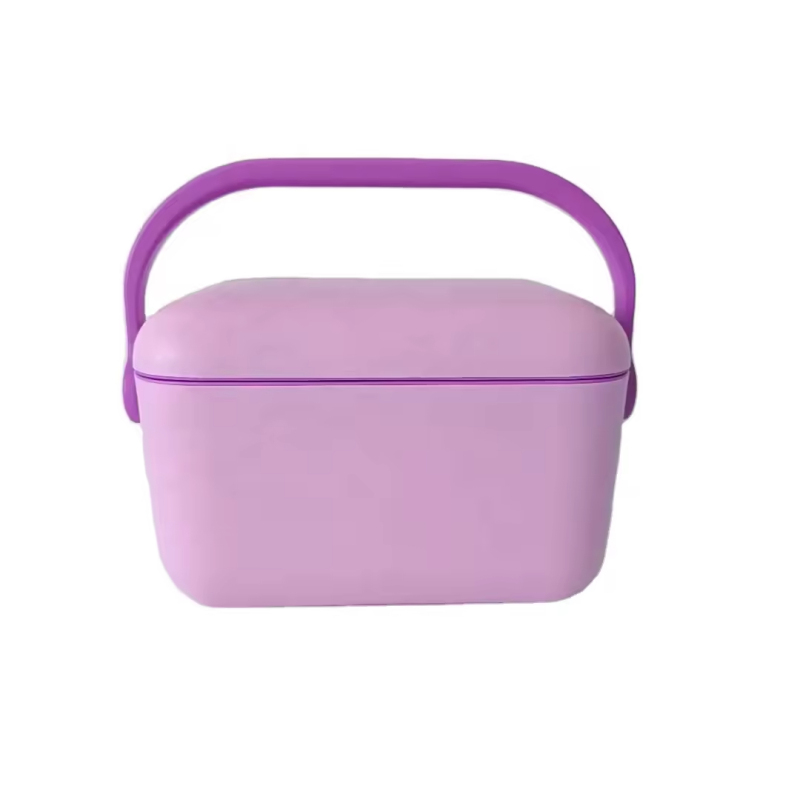 Plastic Cooler 5L Small Ice Bucket Box With logo Promotion for Mini Cooler Picnic Sports Hard Food Cooler Keep Item Cooling