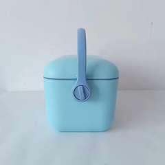 Plastic Cooler 5L Small Ice Bucket Box With logo Promotion for Mini Cooler Picnic Sports Hard Food Cooler Keep Item Cooling