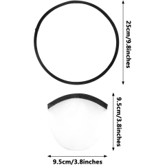 Promotional Customized Round Foldable Fan Flexible Nylon Flying Disc Fans
