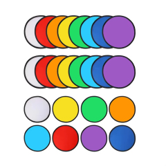 Promotional Customized Round Foldable Fan Flexible Nylon Flying Disc Fans