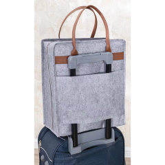 Wholesale Custom Felt Shoe Bags - Waterproof Travel Organizer for 3 Pairs