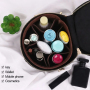 Wholesale Bucket-Shaped Felt Cosmetic Insert Bag , Multiple Dividers