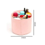 Wholesale Bucket-Shaped Felt Cosmetic Insert Bag , Multiple Dividers