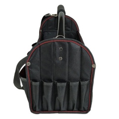 Large Capacity Tool Bag with Multiple Pockets, 600D Oxford Fabric, Handheld Shoulder Carry