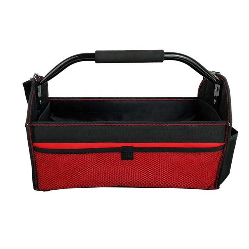 Large Capacity Tool Bag with Multiple Pockets, 600D Oxford Fabric, Handheld  Shoulder Carry