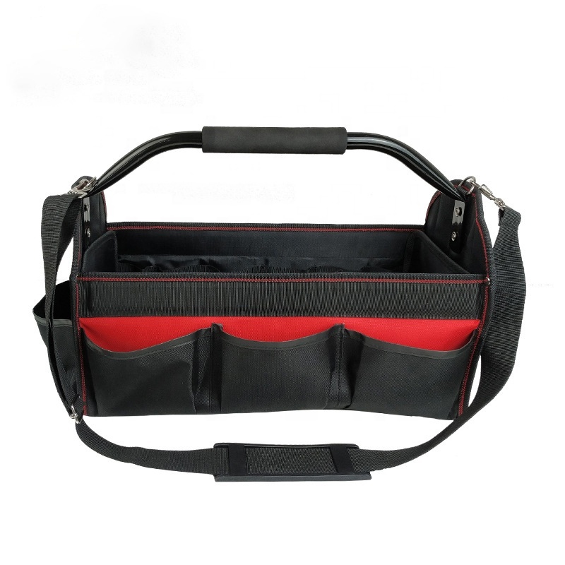 Large Capacity Tool Bag with Multiple Pockets, 600D Oxford Fabric, Handheld  Shoulder Carry