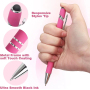 Promotion Custom Logo 2-in-1 Soft Touch Metal Gel Pen with Retractable Stylus Tip Portable for New Business Giveaways