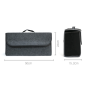 Foldable Car Felt Storage Box with Adhesive  Hand-Carry Design